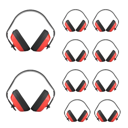 Tr Industrial Safety Ear Muff, ANSI S319 Approved, 10PK TR88014-10PK